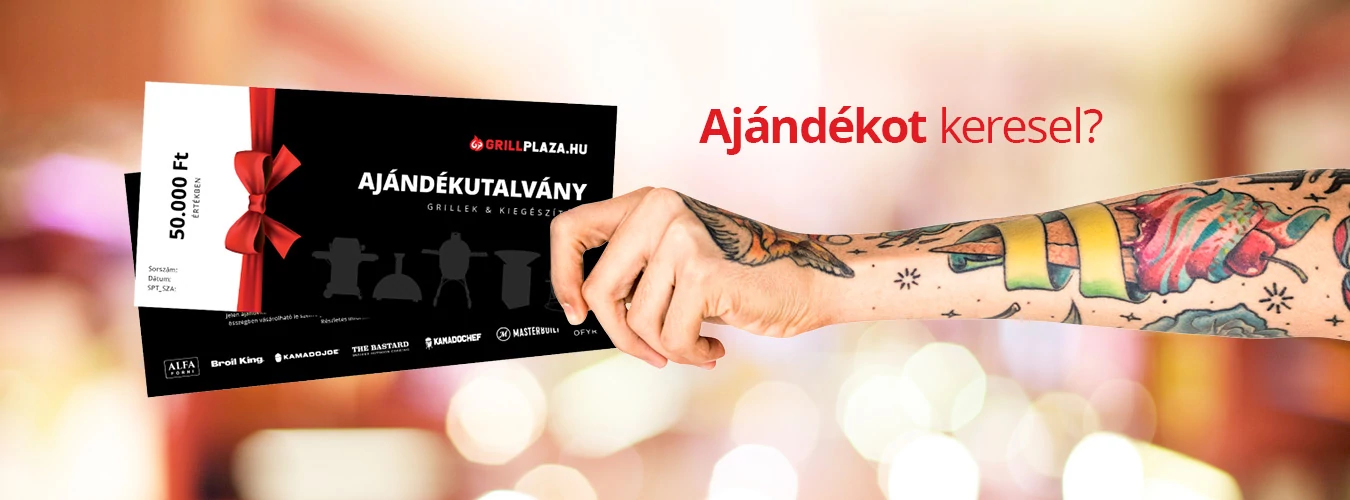 Grillplaza ajándékutalvány