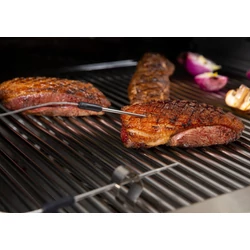 Broil King Digitális hús hőmérő, kábeles, 2 db érzékelővel, háttér világítással