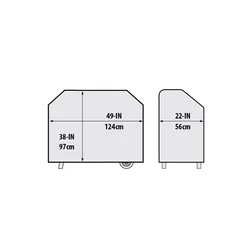 Broil King Prémium takaró ponyva - Pellet Crown 500