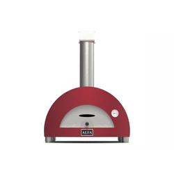 Alfa Forni Moderno 1 Pizza - Fatüzelésű - Piros