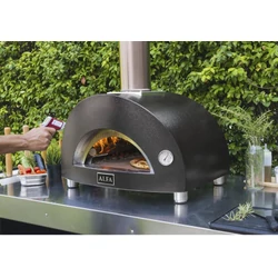 Alfa Forni Moderno 1 Pizza - Fatüzelésű - Szürke