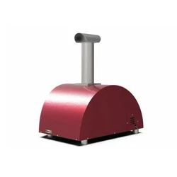 Alfa Forni Moderno 2 Pizze - Fatüzelésű - Piros 