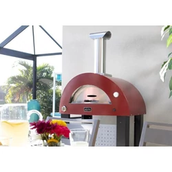 Alfa Forni Moderno 2 Pizze - Gázüzemű - Piros