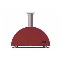 Alfa Forni Moderno 3 Pizze - Fatüzelésű - Piros