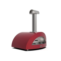 Alfa Forni Moderno 5 Pizze - Fatüzelésű - Piros