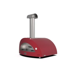 Alfa Forni Moderno 5 Pizze - Fatüzelésű - Piros