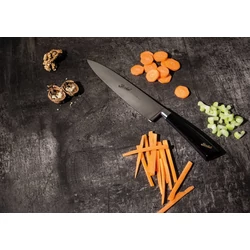 Berkel Elegance fényes fekete szakács kés 20 cm