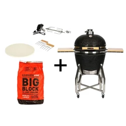 Kamado Chef 22, faszenes grill