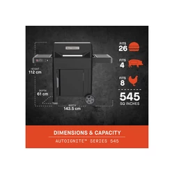 Masterbuilt 545 faszenes grill