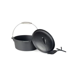 Öntöttvas Dutch Oven, lábas 4,5 L–fedővel, emelővel
