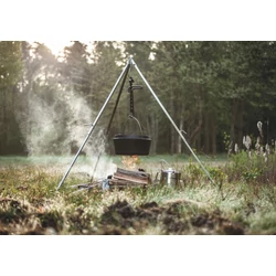 Petromax Dutch Oven, lapos aljú öntöttvas lábas (11,5 liter, Ø 36 cm)