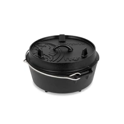 Petromax Dutch Oven, öntöttvas lábas (4 liter, Ø 25 cm)