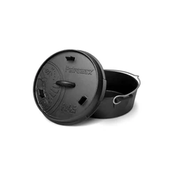 Petromax Dutch Oven, öntöttvas lábas (4 liter, Ø 25 cm)