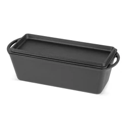 Petromax öntöttvas kenyérsütő forma fedéllel (5,5 liter, 30 × 21 cm)