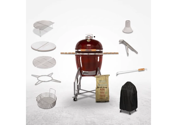Kamado Chef 19, faszenes grill, 