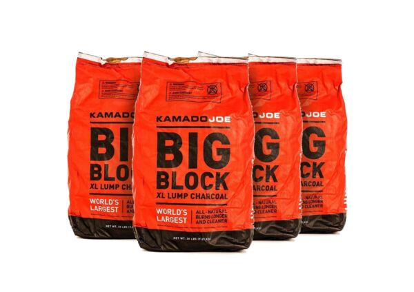 Kamado Joe - Big Block Faszén - 9 kg - 4 zsák