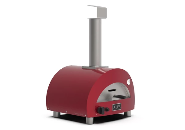 Alfa Forni Moderno - kemence - piros