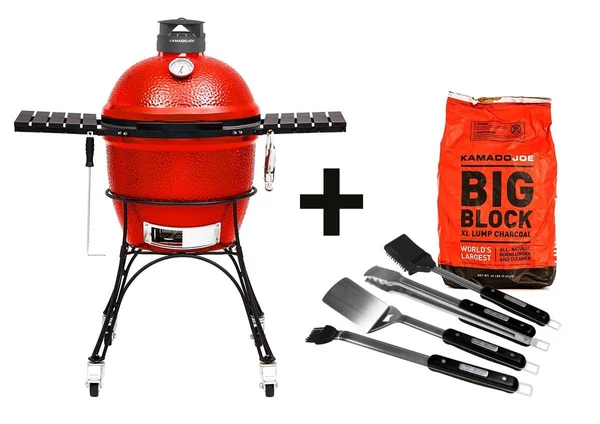 Kamado Joe Classic II, kerámia grill, faszenes grill, 