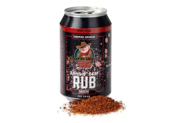 Turnpike Smokers Bangin&#039; Beef Rub 235g