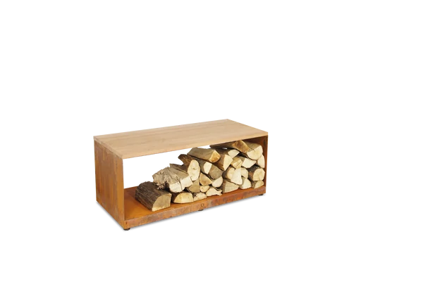 OFYR WOOD STORAGE BENCH - tűzifa tároló pad