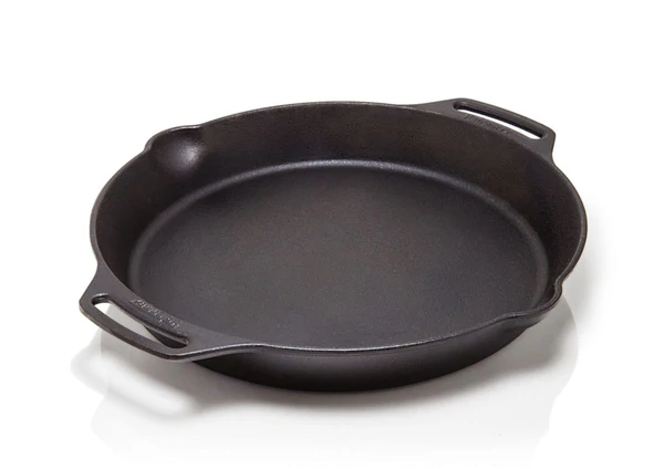 Petromax öntöttvas serpenyő, két füllel (Ø 35 cm)