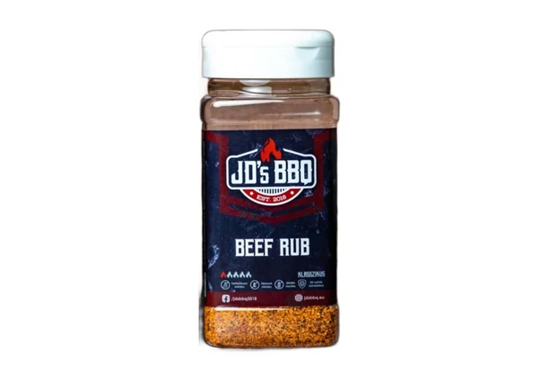 JD's BBQ Beef Rub szóródobozban 300 g