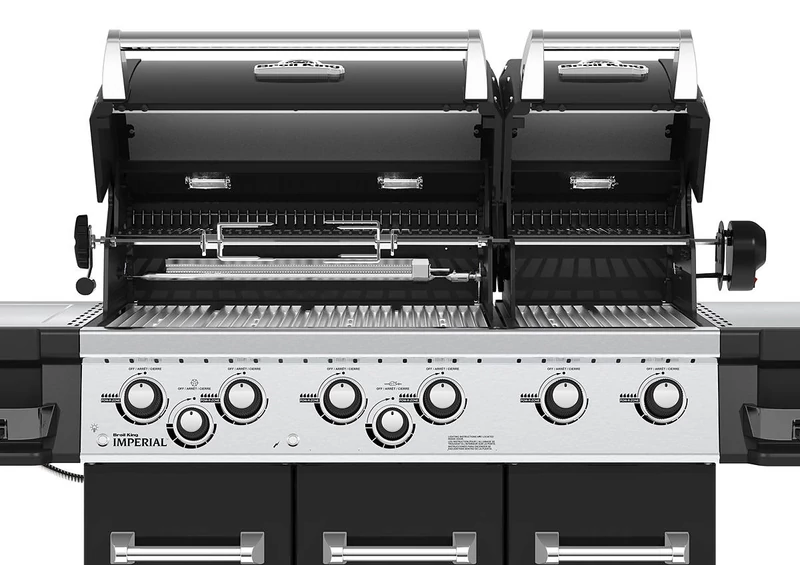 Broil King kerti gázgrill - Imperial 690 Black közelről