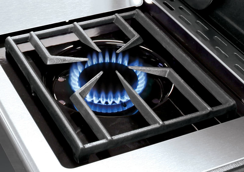 Broil King kerti gázgrill - Imperial 690 Black gáz oldalégő