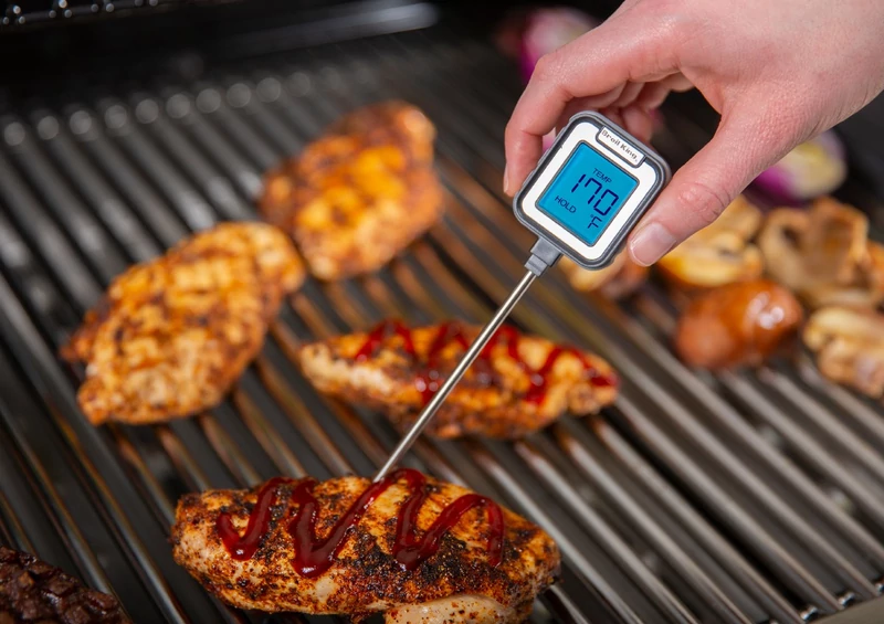 Broil King Digitális hús hőmérő, háttér világítással, gyors kijelzés