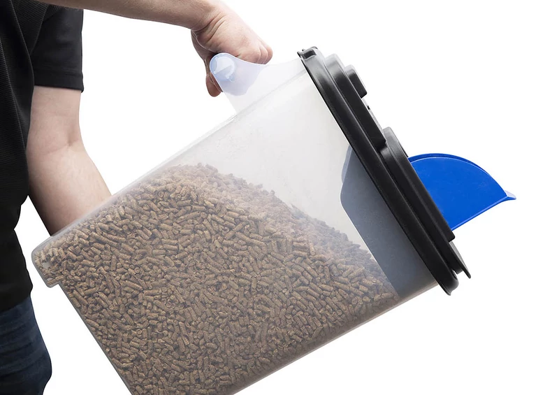 Pellet tartó tartály