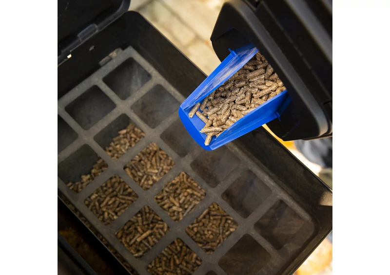 Pellet tartó tartály