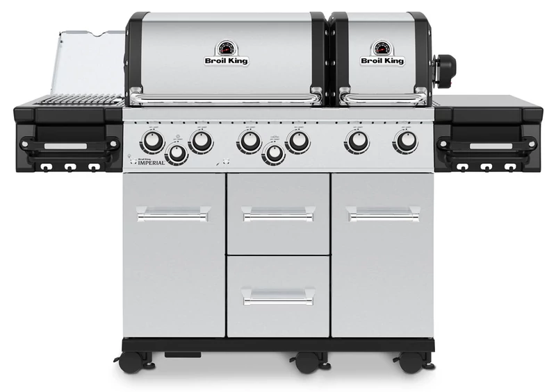 Broil King kerti gázgrill- Imperial S 690 IR , grillsütő 