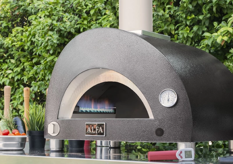 Alfa Forni Moderno 1 Pizza - Gázüzemű - Szürke