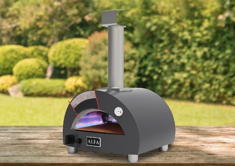 Alfa Forni  MODERNO Portable - szürke