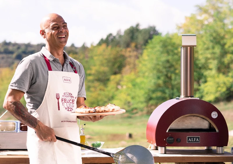 Alfa Forni  MODERNO Portable - piros