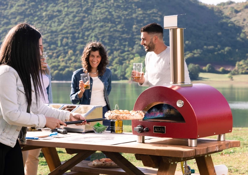 Alfa Forni  MODERNO Portable - piros