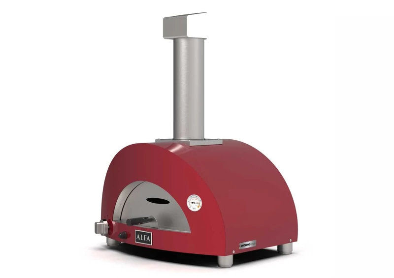 Alfa Forni Moderno 1 Pizza - Gázüzemű - Piros