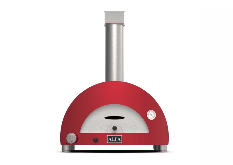Alfa Forni Moderno 1 Pizza - Gázüzemű - Piros
