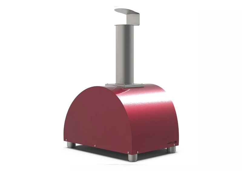 Alfa Forni Moderno 1 Pizza - Fatüzelésű - Piros