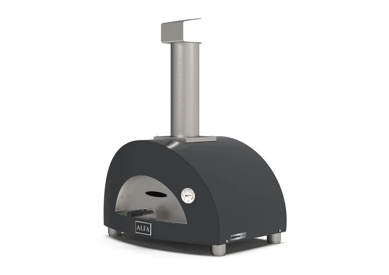 Alfa Forni Moderno 1 Pizza - Fatüzelésű - Szürke