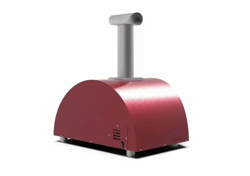 Alfa Forni Moderno 2 Pizze - Fatüzelésű - Piros 