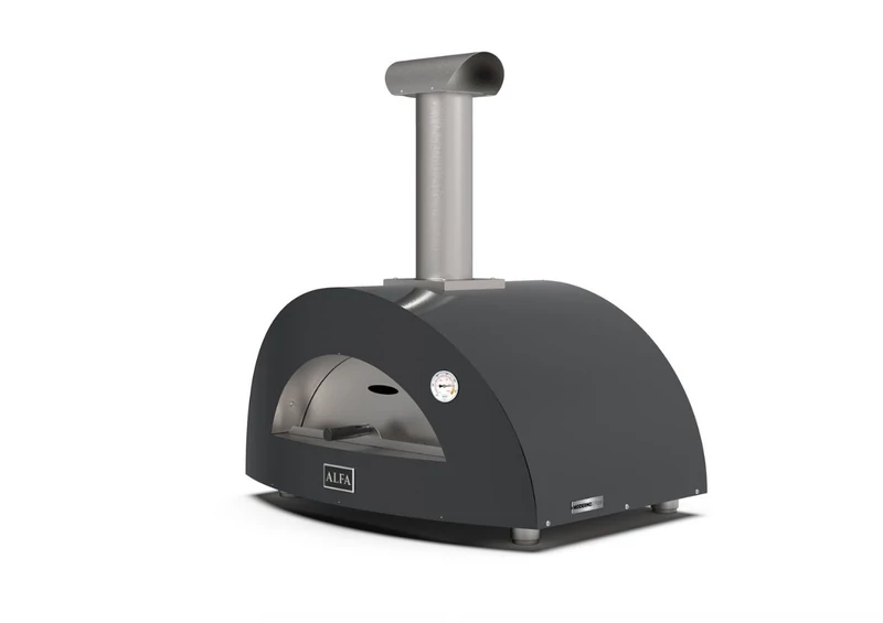 Alfa Forni Moderno 2 Pizze - Fatüzelésű - Szürke