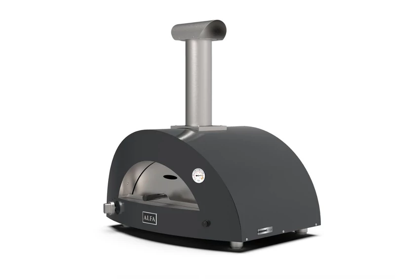 Alfa Forni Moderno 2 Pizze - Gázüzemű - Szürke