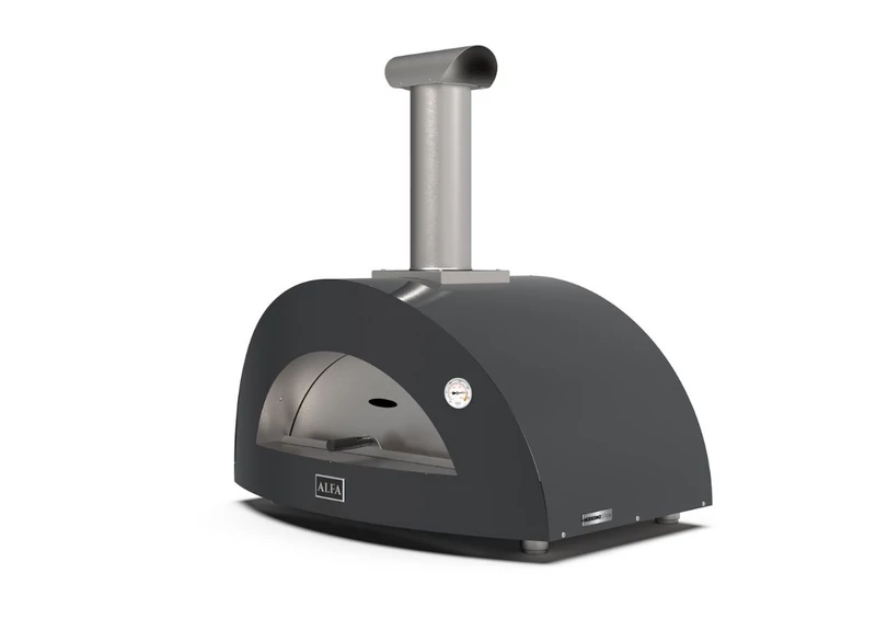 Alfa Forni Moderno 3 Pizze - Fatüzelésű - Szürke