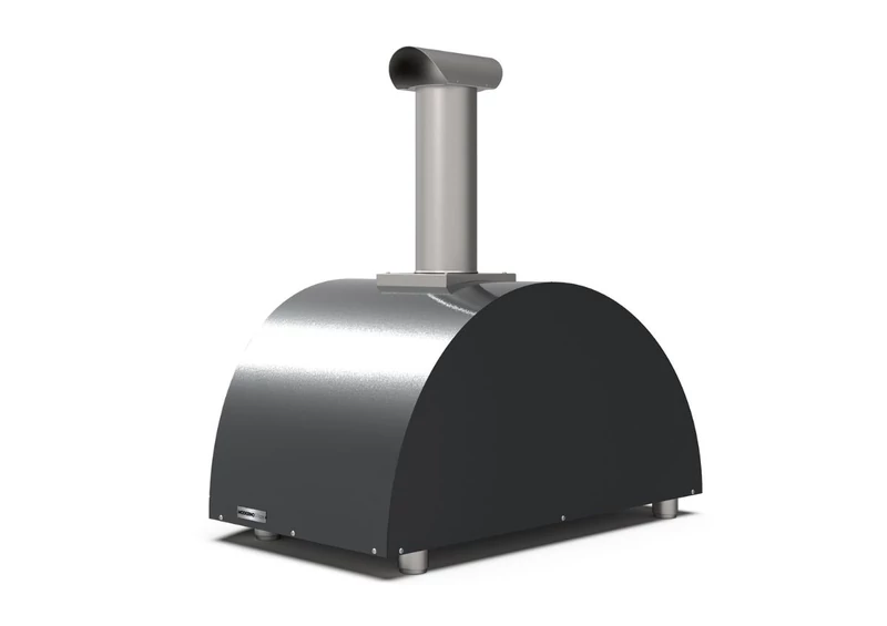 Alfa Forni Moderno 3 Pizze - Fatüzelésű - Szürke