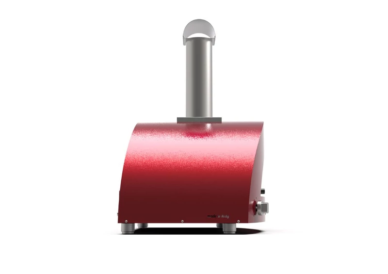 Alfa Forni Moderno 3 Pizze - Gázüzemű - Piros