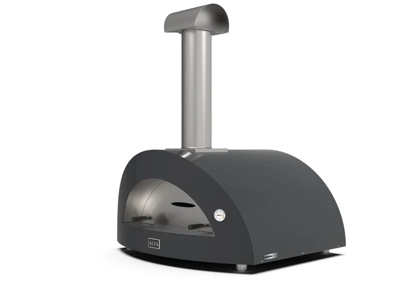 Alfa Forni Moderno 5 Pizze - Fatüzelésű - Szürke