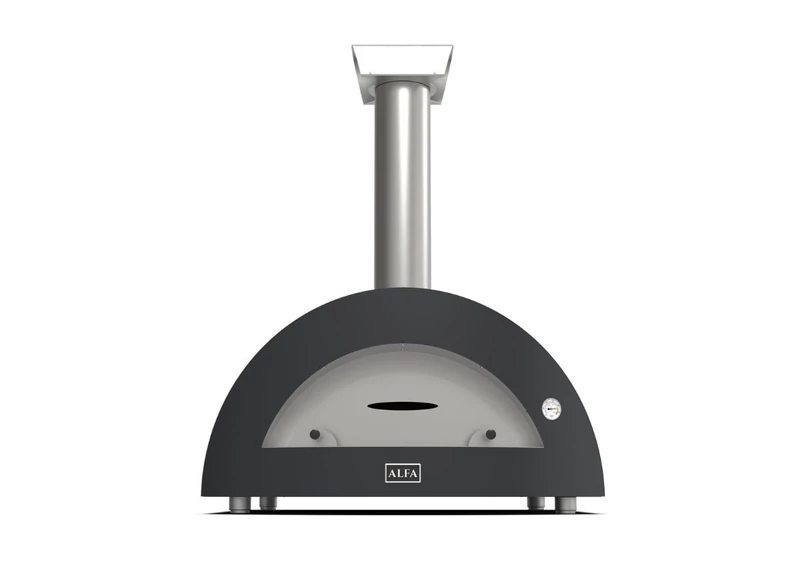 Alfa Forni Moderno 5 Pizze - Fatüzelésű - Szürke