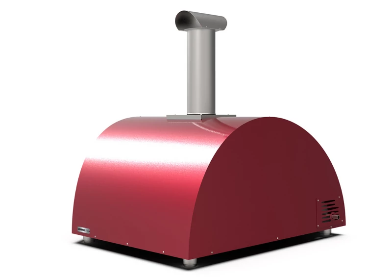 Alfa Forni Moderno 5 Pizze - Gázüzemű - Piros