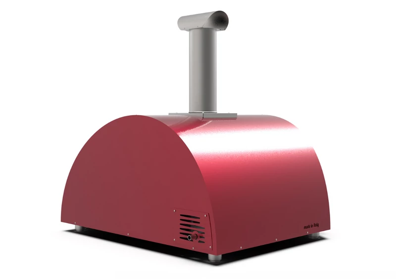 Alfa Forni Moderno 5 Pizze - Gázüzemű - Piros